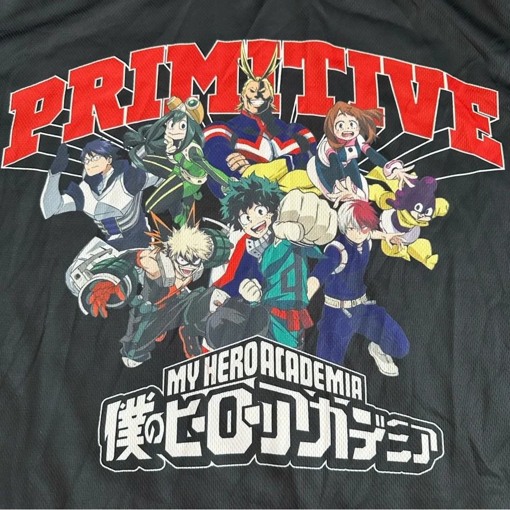 Primitive x My Hero Academia Black Hockey Jersey Size M - Picture 10 of 10